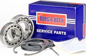 Borg & Beck BWK274 - Подшипник ступицы колеса, комплект autospares.lv