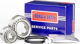 Borg & Beck BWK276 - Подшипник ступицы колеса, комплект autospares.lv