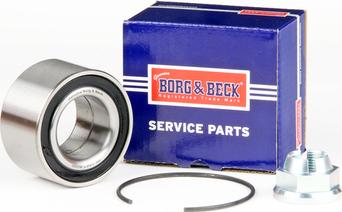 Borg & Beck BWK794 - Подшипник ступицы колеса, комплект autospares.lv