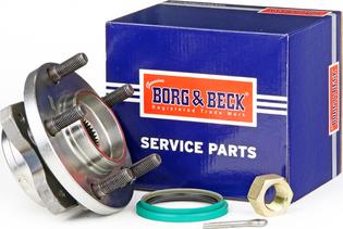 Borg & Beck BWK749 - Подшипник ступицы колеса, комплект autospares.lv