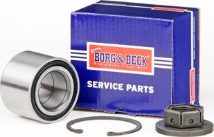 Borg & Beck BWK745 - Подшипник ступицы колеса, комплект autospares.lv