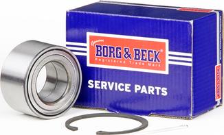 Borg & Beck BWK759 - Подшипник ступицы колеса, комплект autospares.lv