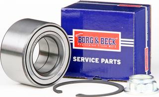 Borg & Beck BWK719 - Подшипник ступицы колеса, комплект autospares.lv