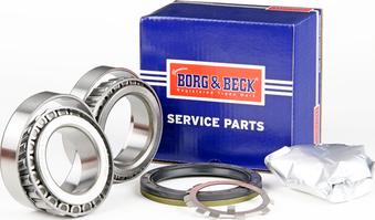 Borg & Beck BWK785 - Подшипник ступицы колеса, комплект autospares.lv