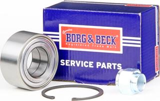 Borg & Beck BWK724 - Подшипник ступицы колеса, комплект autospares.lv