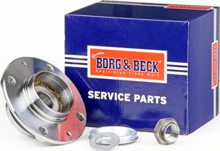 Borg & Beck BWK727 - Подшипник ступицы колеса, комплект autospares.lv