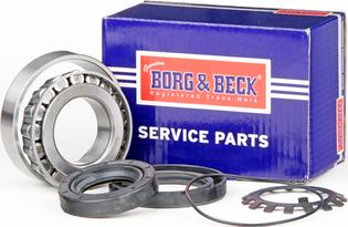 Borg & Beck BWK775 - Подшипник ступицы колеса, комплект autospares.lv