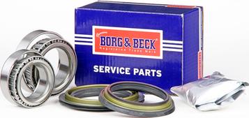 Borg & Beck BWK776 - Подшипник ступицы колеса, комплект autospares.lv