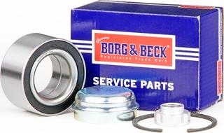 Borg & Beck BWK778 - Подшипник ступицы колеса, комплект autospares.lv