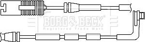 Borg & Beck BWL3083 - Сигнализатор, износ тормозных колодок autospares.lv