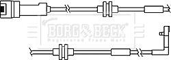 Borg & Beck BWL3077 - Сигнализатор, износ тормозных колодок autospares.lv