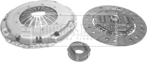 Borg & Beck HK9914 - Комплект сцепления autospares.lv