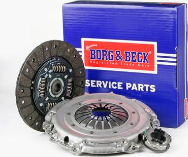 Borg & Beck HK6411 - Комплект сцепления autospares.lv