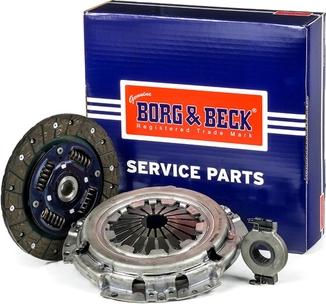 Borg & Beck HK6541 - Комплект сцепления autospares.lv