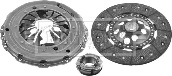 Borg & Beck HK6860 - Комплект сцепления autospares.lv