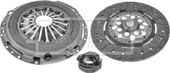 Borg & Beck HK6861 - Комплект сцепления autospares.lv