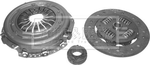 Borg & Beck HK6757 - Комплект сцепления autospares.lv