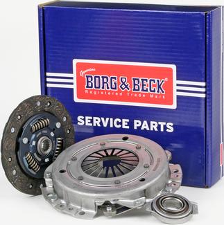 Borg & Beck HK8593 - Комплект сцепления autospares.lv