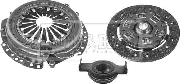 Borg & Beck HK8047 - Комплект сцепления autospares.lv