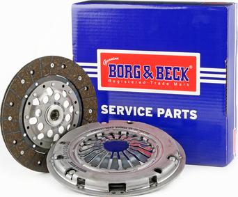 Borg & Beck HK2496 - Комплект сцепления autospares.lv
