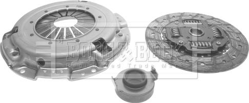 Borg & Beck HK2467 - Комплект сцепления autospares.lv