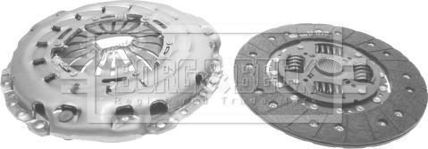 Borg & Beck HK2416 - Комплект сцепления autospares.lv