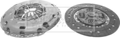 Borg & Beck HK2568 - Комплект сцепления autospares.lv