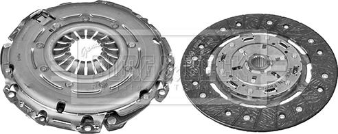 Borg & Beck HK2673 - Комплект сцепления autospares.lv