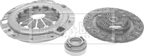 Borg & Beck HK2190 - Комплект сцепления autospares.lv