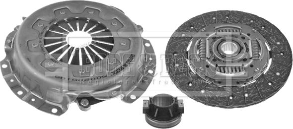 Borg & Beck HK2140 - Комплект сцепления autospares.lv