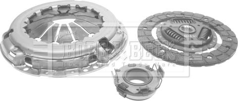 Borg & Beck HK2158 - Комплект сцепления autospares.lv