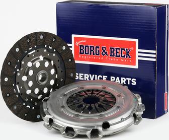 Borg & Beck HK2161 - Комплект сцепления autospares.lv