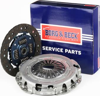 Borg & Beck HK2841 - Комплект сцепления autospares.lv