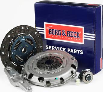 Borg & Beck HK2839 - Комплект сцепления autospares.lv