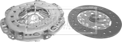 Borg & Beck HK2355 - Комплект сцепления autospares.lv