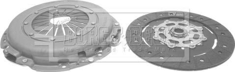 Borg & Beck HK2258 - Комплект сцепления autospares.lv