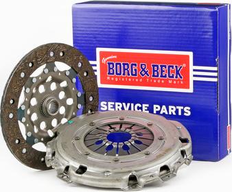 Borg & Beck HK2263 - Комплект сцепления autospares.lv