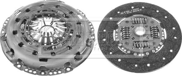 Borg & Beck HK2796 - Комплект сцепления autospares.lv