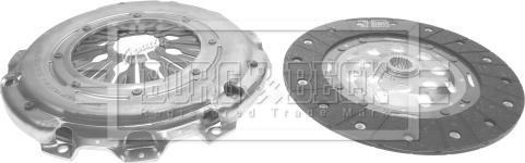 Borg & Beck HK7433 - Комплект сцепления autospares.lv