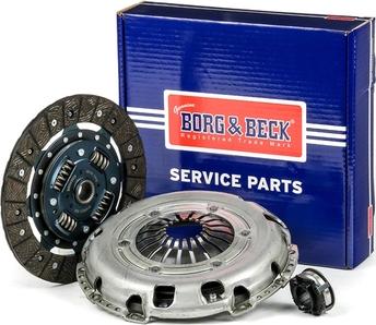 Borg & Beck HK7815 - Комплект сцепления autospares.lv