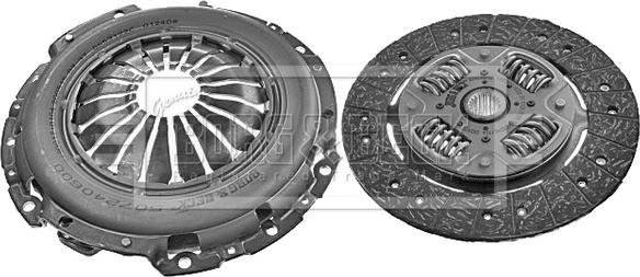 Borg & Beck HK7882 - Комплект сцепления autospares.lv