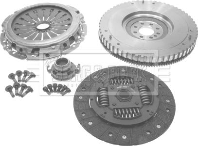 Borg & Beck HKF1002 - Комплект для переоборудования, сцепление autospares.lv