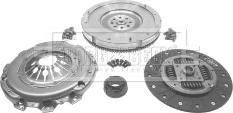 Borg & Beck HKF1030 - Комплект для переоборудования, сцепление autospares.lv