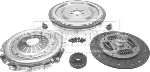 Borg & Beck HKF1037 - Комплект для переоборудования, сцепление autospares.lv