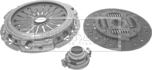 Borg & Beck HKR1002 - Комплект сцепления autospares.lv