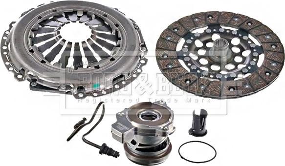 Borg & Beck HKT1489 - Комплект сцепления autospares.lv