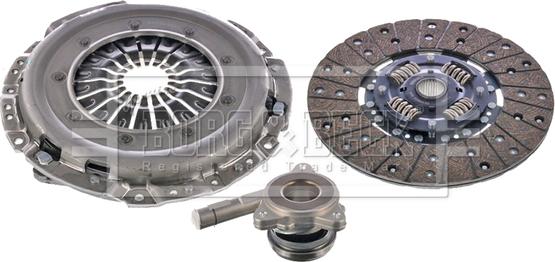 Borg & Beck HKT1556 - Комплект сцепления autospares.lv