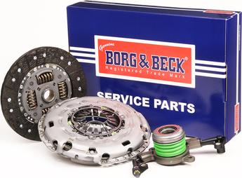 Borg & Beck HKT1553 - Комплект сцепления autospares.lv