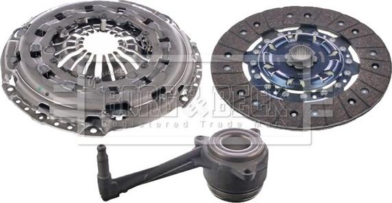 Borg & Beck HKT1516 - Комплект сцепления autospares.lv