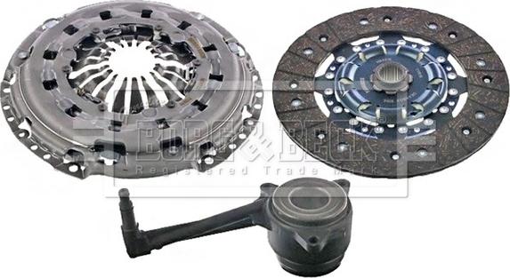 Borg & Beck HKT1517 - Комплект сцепления autospares.lv